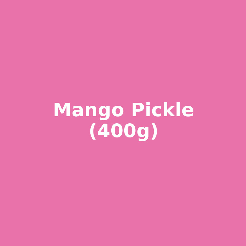 Pickles & Achar